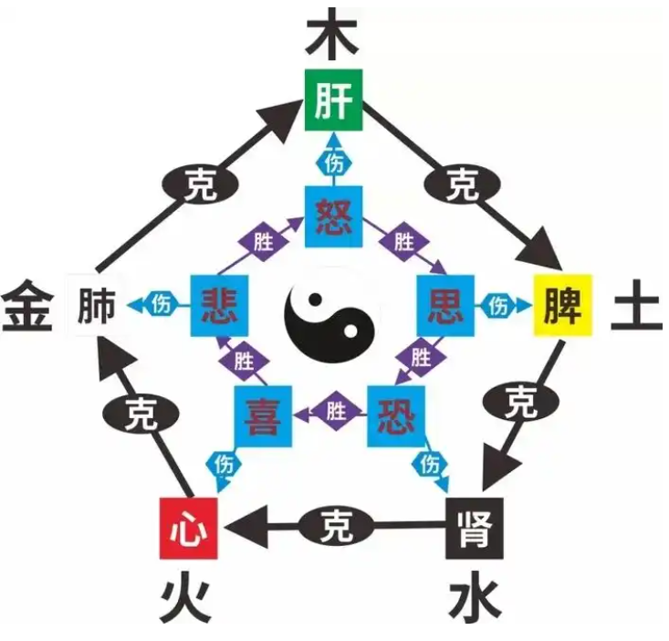 五气所病:心为噫,肺为咳,肝为语,脾为吞,肾为欠为嚏,胃为气逆为哕为恐 五气所病:心为噫,肺为咳,肝为语,脾为吞,肾为欠为嚏,胃为气逆为哕为恐